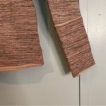 Free People Peek A Boo Pullover Top Heather Rose Brown Sweater Shirt Size Medium Photo 5