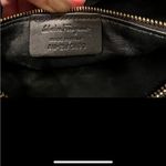 Salvatore Ferragamo Paola Leather Shoulder Bag Leather Top Handles w/ Dust-bag Photo 3