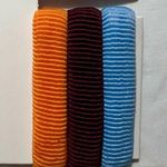 Free People Movement FP Movement Pony Tail Holders, 3 Hair Ties, Blue and Purple and Orange, NWT Photo 0