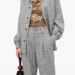 Ganni   Checked Long-sleeve Women jacket size 36 US small oversize Photo 1