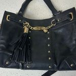 Juicy Couture  Black Genuine Leather Tote Crossbody Photo 1