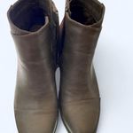 Brown faux Leather Ankle Boots Size 6 Photo 1