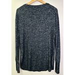 Athleta  Black Heathered Long Sleeve Thumbhole Workout Athleisure Top Tee Photo 2