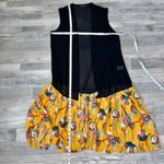 Do Everything In Love  Semi Sheer Black Sleeveless Duster E21 Photo 1