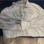 Japna 2-tone button up crop top Photo 0