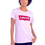 Levi's Lavender / Pink T- Shirt Logo Tee Photo 0