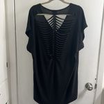 Jordan Taylor  Black V-Neck Dress with Cutout Design size XL Photo 1