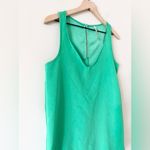 Stradivarius  V-Neck Tank Dress in Green - Size M Photo 1