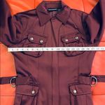DKNY  JEANS burgundy jacket. EUC Photo 11