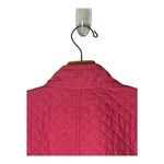Talbots  Vest Women XL Pink Quilted Button Front Lightweight‎ Outdoor Preppy Photo 3