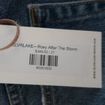 Roxy NWT Womens SLVRLAKE After the Storm Blue Distressed Denim Jeans Photo 10