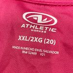 Athletic Works  pink long sleeve plus size top / XXL (20) / Excellent condition. Photo 8