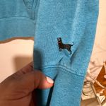 The Black Dog  Teal Hoodie with Dog Design Photo 6