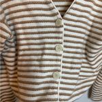 Theory Striped Boxy Cashmere Sweater Photo 4