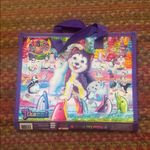 Lisa Frank  TIKANNI RAINBOW HUSKEY FILE FOLDER TRAPPER KEEPER TRIFOLD PORTFOLIO Photo 1