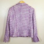 Lillie Rubin Vintage Tweed Bouclé Blazer Jacket Women's 14 Lavender Wool Purple Photo 3