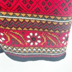 Dale of Norway Womens Vintage 90s Fair Isle Knit 100% Wool Cardigan Sweater S Red Photo 5