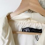 ZARA Oversized Button Down Puffer Coat Photo 2