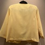 BFA Classics Women’s Yellow Blazer Suit Jacket Size 8P Petite Photo 6