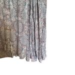 Lucky Brand  Top Womens Large Multicolor Boho Flowy Split Neck Long Sleeve Blouse Photo 4