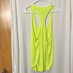 PINK - Victoria's Secret  Bright Yellow Sleep Racerback Tank Top Size Large Photo 3