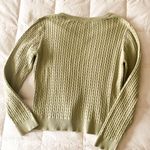 Statements Light Green Corded Sweater Size Large Photo 1