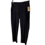 Michael Kors Black Straight Ankle Pull On High-Rise Size 1X Photo 8