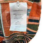 Veronica Beard Tiffany Top Cropped Orange Multicolor Geometric Print Size XL Photo 10