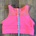 Zyia Active All Star One More Rep Neon Pink Racerback Sports Bra - Size Large. Photo 9