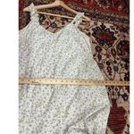 Hatch The Lucy Womens White Green Ruffle Floral V Photo 9