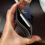 Ralph Lauren polo  credit card wallet in brown with gift box in leather Photo 5