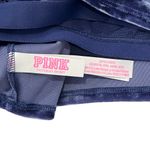 PINK - Victoria's Secret  Brami Crop Bra Top Size S Blue Velvet Adjustable Straps Photo 5