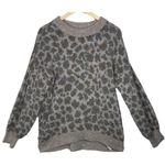 Abercrombie & Fitch  Tan Brown Gray Knit Long Sleeve Crew Neck Sweater Size Small Photo 0