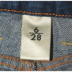 Lucky Brand Prairie Sweet Low Bermuda Jean Shorts Size 6 W28 Distressed Photo 11