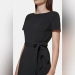 Calvin Klein FINAL PRICE Women's Ruffle Hem Belted Dress Photo 7