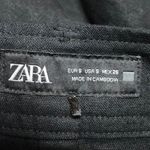 ZARA Women's Black Buckle Belted Cargo Pockets High Rise Mini Skirt Skort Size S Photo 3