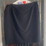 212 Collection Women’s Size 16 Black Straight Pencil Skirt Lined Side Zip Photo 0
