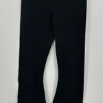 Aerie Offline Womens Black Flare Leggings Size S Textured Ribbed High Waisted Pants Photo 0