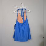J.Crew Halter Blue Wrap Swim Dress BC122 Photo 6