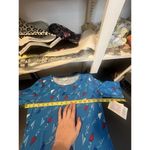 LuLaRoe  Julia T-Shirt Dress Size XS Sail Boat Patriotic Theme NWT 3/4 sleeves Photo 6