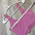 Free People Crop Tank Top cotton scoop neck womens Pink (small) casual summer Photo 2