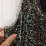 INC International Concepts Sequins Sleeveless Dressy Tank Top Size XS Brown Photo 4