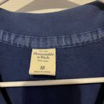 Abercrombie & Fitch blue zip up jacket in medium Photo 2