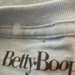 Betty Boop Graphic T-Shirt in Light Blue. P2P 23.5-26” Size LARGE Photo 4