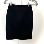 Naked Wardrobe  V Waist Mini Skirt in Black NWT Photo 3