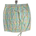 VDM the Label Plaid Cover Up Bottom Medium New Photo 14