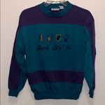 Vintage Bugle Boy Co Sweatshirt Embroidery Pullover Size M Photo 1