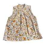 J.Crew Pintuck cotton poplin top in sunny blooms NWT XS Photo 1