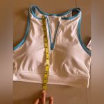 Old Navy  High Waisted Swim Set top M button L white and blue  summer Photo 5