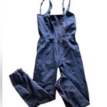 Free People NWOT Good Karma Onesie in Deepest Navy Photo 3